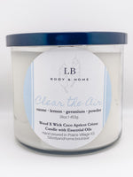 16oz Wood X Wick Clean Scent Candle